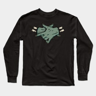 Pentagram Hands Long Sleeve T-Shirt